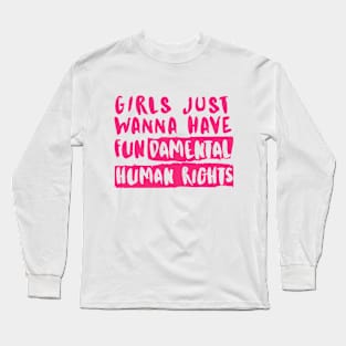 Celebrating Women's Day Long Sleeve T-Shirt